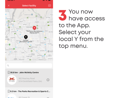 YMCA SA Reopening App tiles3