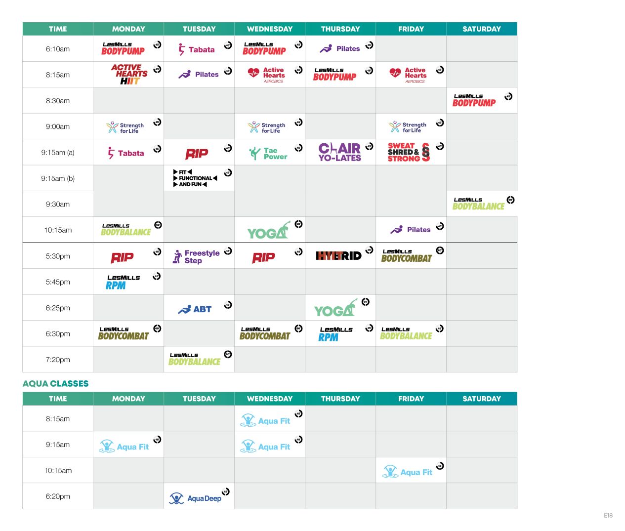 Whyalla GF Timetable E18 WEB