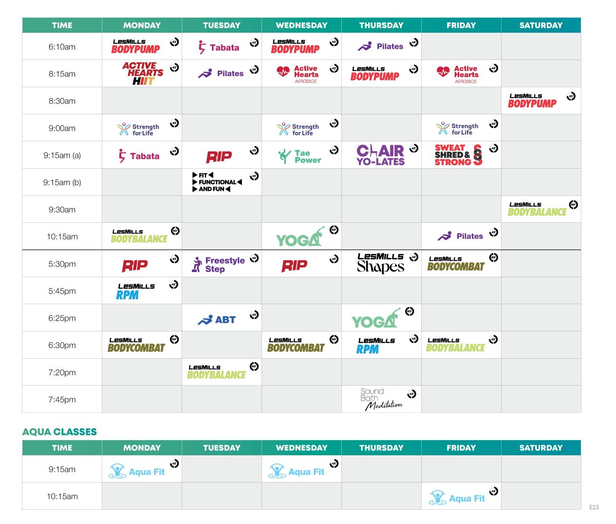 Whyalla GF Timetable e23 WEB