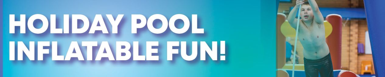 WRC School Holiday Inflatable web banner