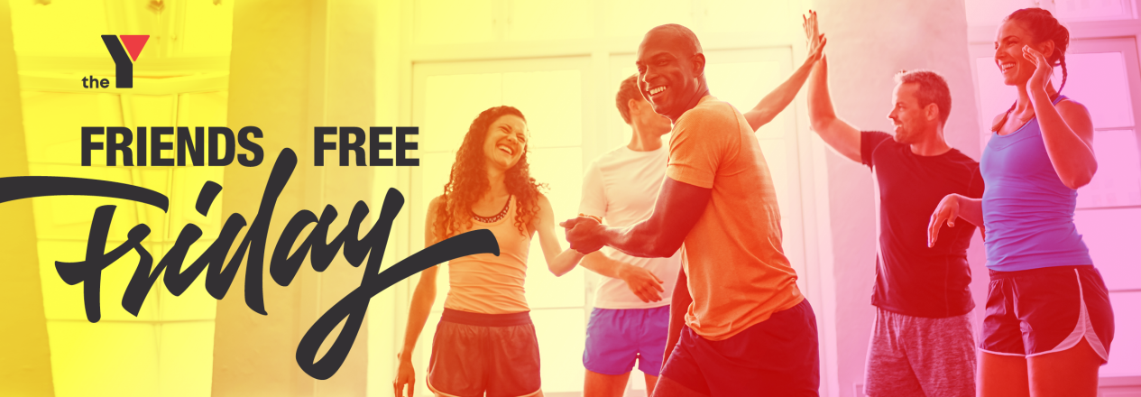 Friends Free Friday rebrand banner